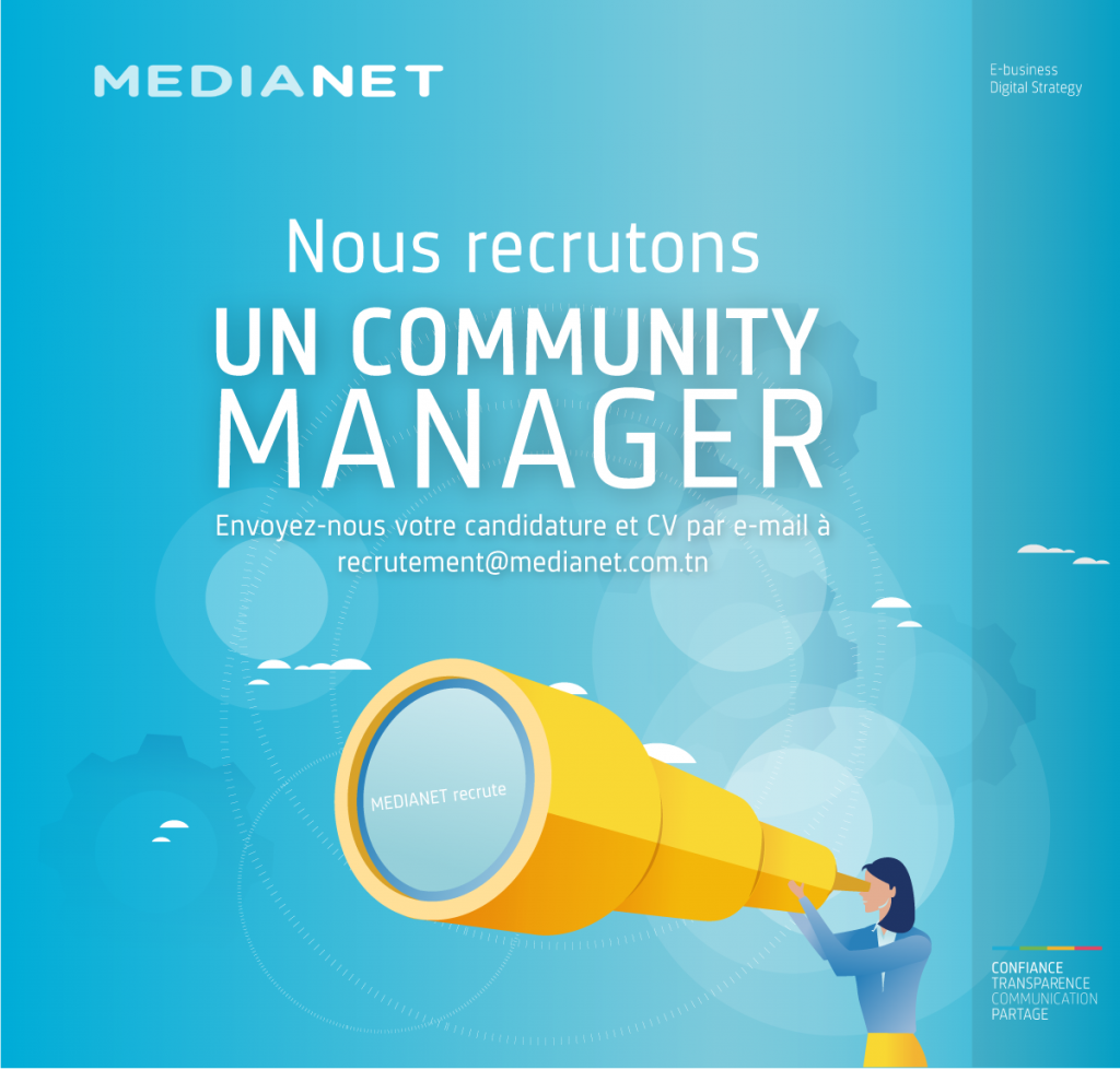 medianet        recrute     un e  community manager   u2013  u26d4  u2014 1000 jobs