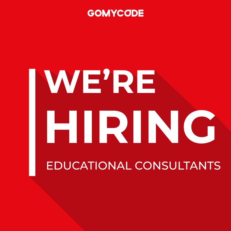 GOMYCODE is hiring » Offres d'emploi